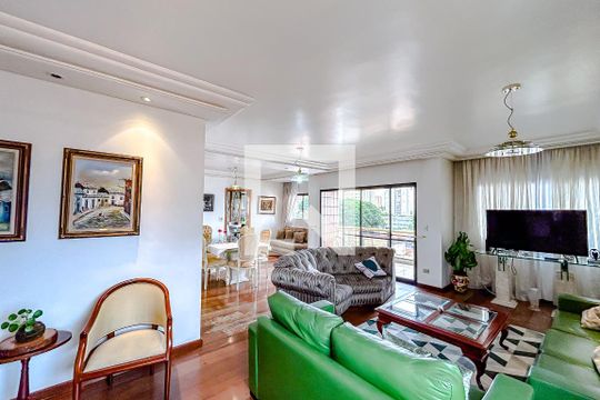Sala de apartamento à venda com 3 quartos, 200m² em Parque São Jorge, São Paulo