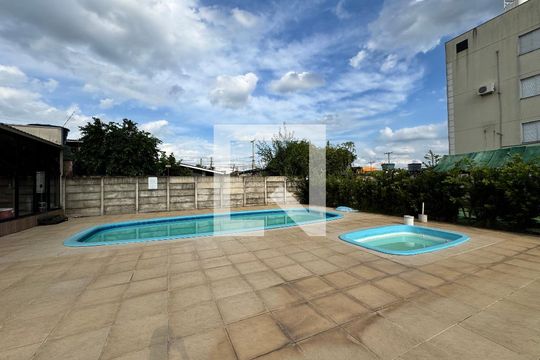 Área comum - Piscina de apartamento para alugar com 2 quartos, 62m² em Feitoria, São Leopoldo