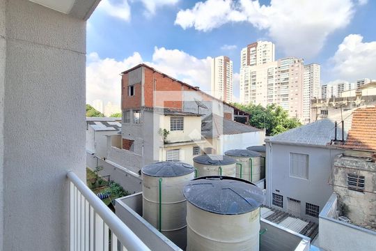 Varanda de apartamento para alugar com 2 quartos, 38m² em Barra Funda, São Paulo