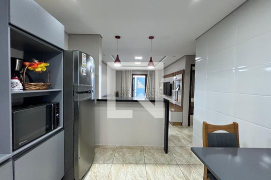 Cozinha de casa à venda com 2 quartos, 67m² em Campina, São Leopoldo