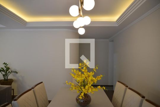 Sala de apartamento à venda com 3 quartos, 136m² em Parque das Nações, Santo André