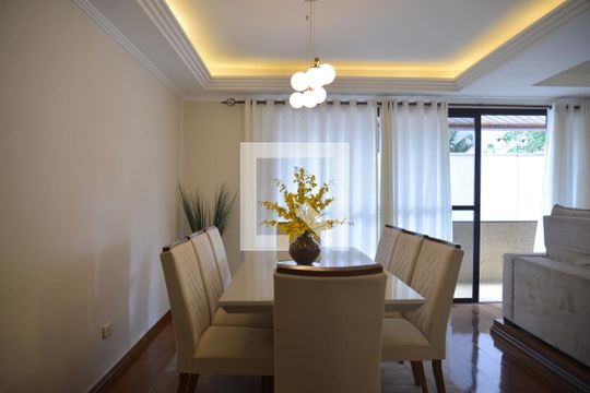 Sala de apartamento à venda com 3 quartos, 136m² em Parque das Nações, Santo André