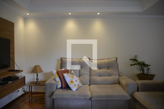Sala de apartamento à venda com 3 quartos, 136m² em Parque das Nações, Santo André