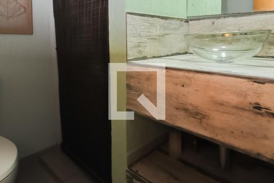 Lavabo de casa de condomínio à venda com 3 quartos, 115m² em Jardim Lauro Gomes, São Bernardo do Campo