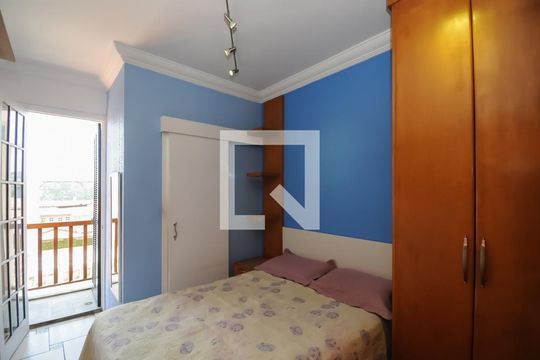 Quarto 1 ( Suíte ) de casa de condomínio à venda com 3 quartos, 115m² em Jardim Lauro Gomes, São Bernardo do Campo