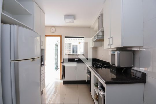 Cozinha - Armários de casa de condomínio à venda com 3 quartos, 115m² em Jardim Lauro Gomes, São Bernardo do Campo