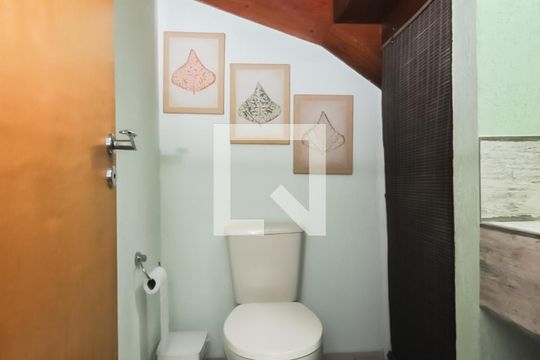 Lavabo de casa de condomínio à venda com 3 quartos, 115m² em Jardim Lauro Gomes, São Bernardo do Campo