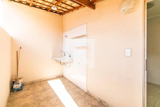 Área de Serviço de apartamento à venda com 2 quartos, 57m² em Alvorada, Contagem