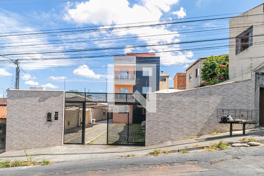 Fachada de apartamento à venda com 2 quartos, 57m² em Alvorada, Contagem