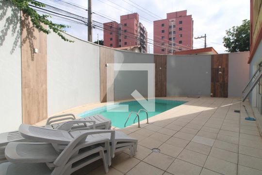 Área comum de apartamento para alugar com 2 quartos, 57m² em Jardim Ubirajara, São Paulo