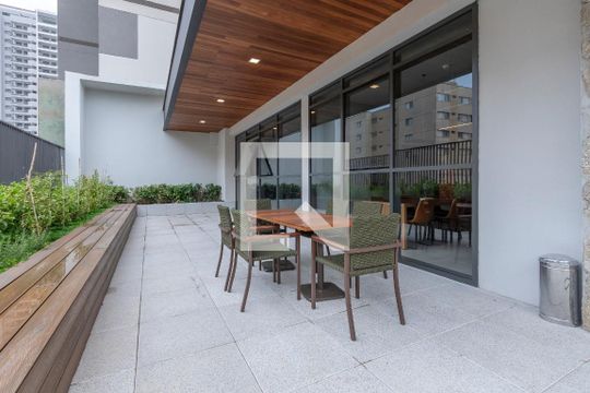 Área Comum de kitnet/studio para alugar com 1 quarto, 22m² em Santo Amaro, São Paulo