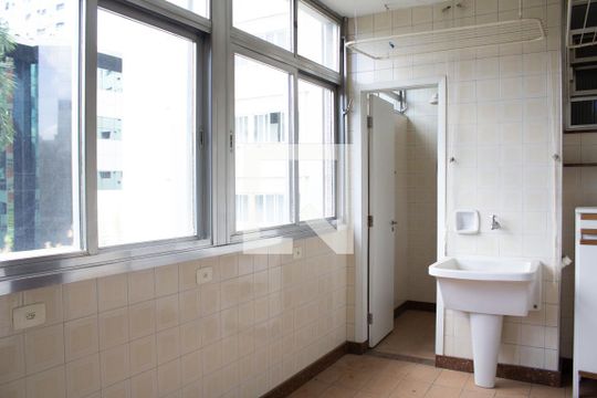Área de Serviço de apartamento à venda com 3 quartos, 167m² em Consolação, São Paulo
