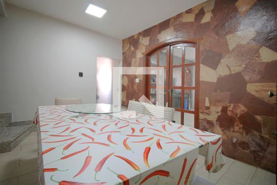 Sala de Jantar de casa à venda com 3 quartos, 360m² em São Geraldo, Belo Horizonte