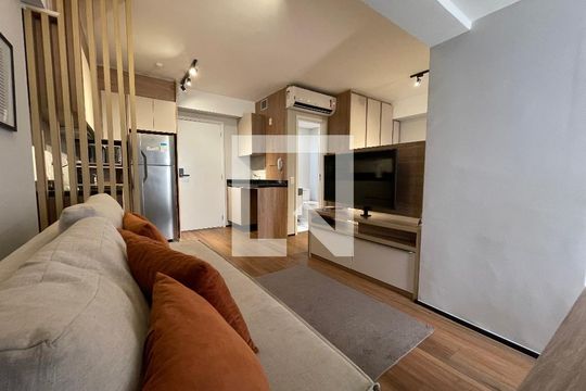 Sala de apartamento para alugar com 1 quarto, 35m² em Butantã, São Paulo