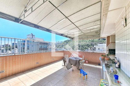 Área comum - Salão de festas de apartamento à venda com 4 quartos, 240m² em Buritis, Belo Horizonte