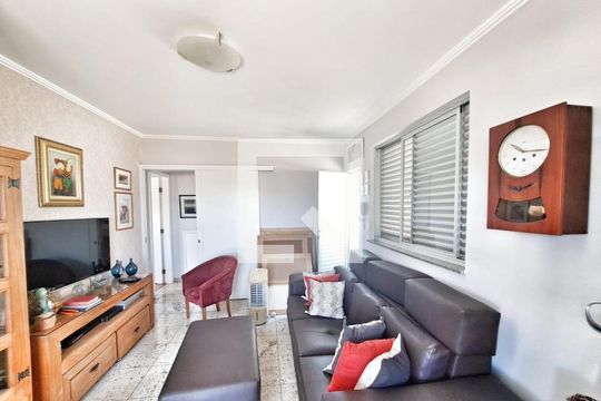 Sala de TV de apartamento à venda com 4 quartos, 240m² em Buritis, Belo Horizonte