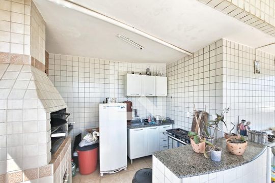 Área comum - Churrasqueira de apartamento à venda com 4 quartos, 240m² em Buritis, Belo Horizonte