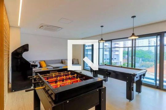 Salão de Jogos de apartamento à venda com 1 quarto, 38m² em Brooklin, São Paulo