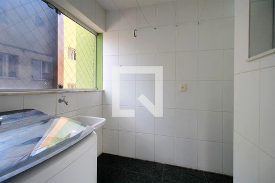 Área de Serviço de apartamento à venda com 4 quartos, 130m² em Fernão Dias, Belo Horizonte