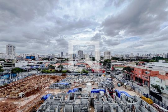 Vista do Quarto 1 de apartamento para alugar com 2 quartos, 35m² em Cambuci, São Paulo
