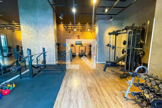 Área comum - Academia de kitnet/studio para alugar com 1 quarto, 46m² em Sumarezinho, São Paulo