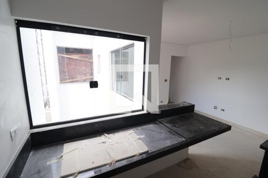 Cozinha de apartamento à venda com 2 quartos, 98m² em Jardim Bela Vista, Santo André