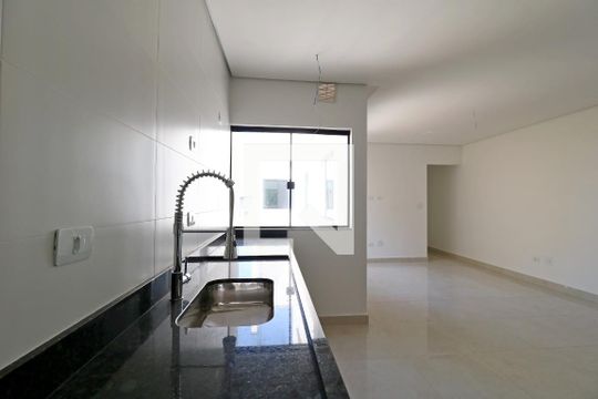 Cozinha de apartamento à venda com 3 quartos, 180m² em Parque das Nações, Santo André