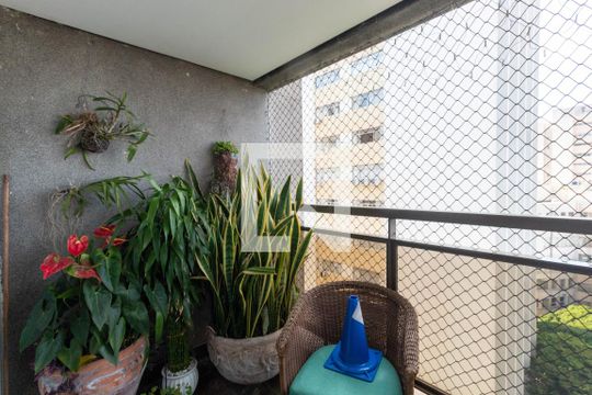 Varanda da Sala de apartamento à venda com 4 quartos, 260m² em Morro dos Ingleses, São Paulo