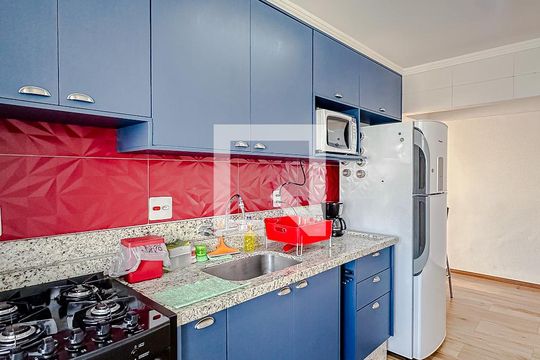 Cozinha de apartamento para alugar com 1 quarto, 51m² em Mooca, São Paulo