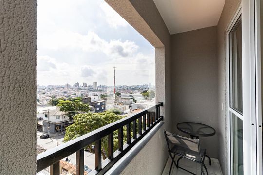 Varanda de apartamento à venda com 1 quarto, 18m² em Vila Moraes, São Paulo