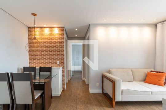 Sala de apartamento à venda com 2 quartos, 52m² em Vila Santa Catarina, São Paulo