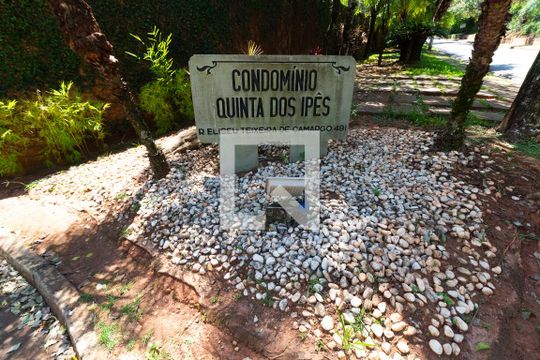FACHADA DO CONDOMINIO de casa de condomínio à venda com 3 quartos, 350m² em Sítios de Recreio Gramado, Campinas