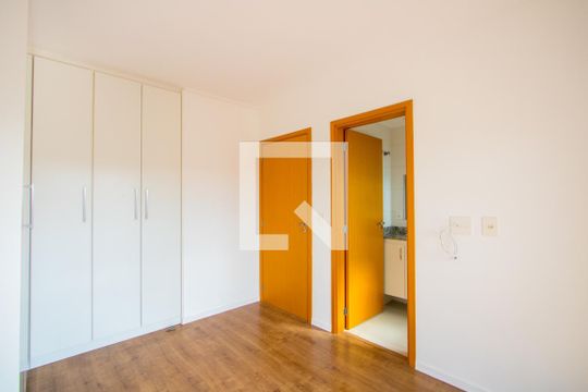 Quarto 1 - Suíte de apartamento à venda com 3 quartos, 97m² em Vila Scarpelli, Santo André