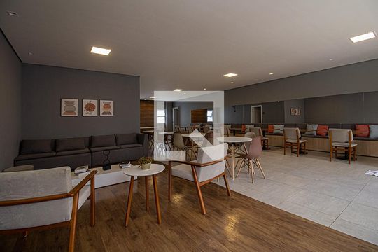 Área comum de apartamento para alugar com 1 quarto, 52m² em Sacoma, São Paulo
