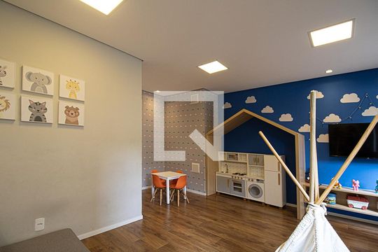 Área comum de apartamento para alugar com 1 quarto, 52m² em Sacoma, São Paulo