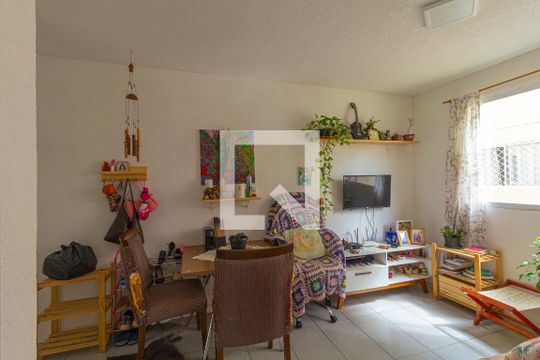 Sala de apartamento à venda com 2 quartos, 41m² em Estância Velha, Canoas