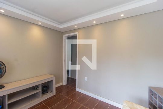 Sala de casa para alugar com 3 quartos, 108m² em Harmonia, Canoas