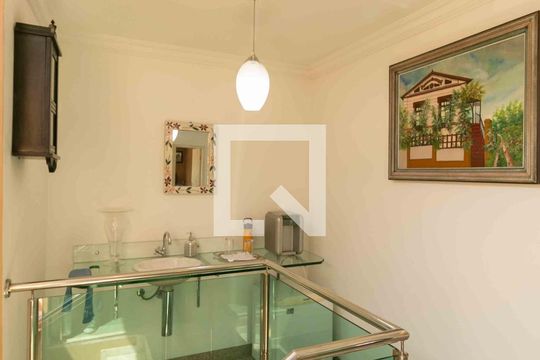 Detalhe Sala de Estar de casa à venda com 3 quartos, 280m² em Planalto, Belo Horizonte