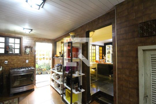 Cozinha de casa de condomínio à venda com 3 quartos, 307m² em Pechincha, Rio de Janeiro
