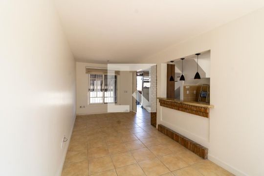 Sala de casa de condomínio à venda com 3 quartos, 140m² em Aberta dos Morros, Porto Alegre