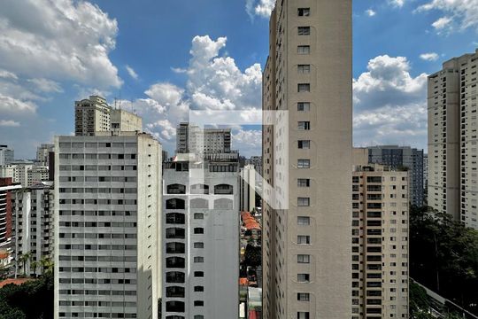 Vista da Cozinha de apartamento para alugar com 2 quartos, 65m² em Campo Belo, São Paulo