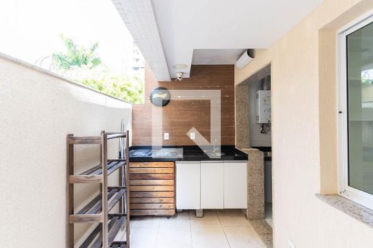Varanda gourmet de apartamento para alugar com 3 quartos, 89m² em Maracanã, Rio de Janeiro