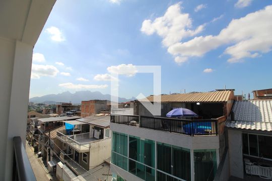 Suíte - Varanda de apartamento para alugar com 2 quartos, 75m² em Taquara, Rio de Janeiro