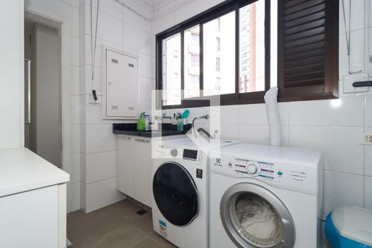 Área de Serviço de apartamento à venda com 3 quartos, 150m² em Vila Andrade, São Paulo