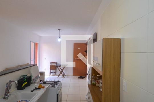 Cozinha e Área de Serviço de casa para alugar com 1 quarto, 48m² em Santa Amélia, Belford Roxo