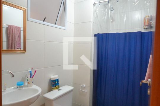 Banheiro de casa para alugar com 1 quarto, 48m² em Santa Amélia, Belford Roxo