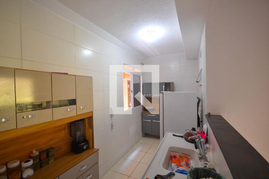 Cozinha e Área de Serviço de casa para alugar com 1 quarto, 48m² em Santa Amélia, Belford Roxo