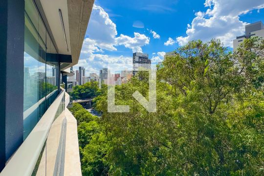 Vista da Varanda de kitnet/studio à venda com 1 quarto, 22m² em Paraíso, São Paulo