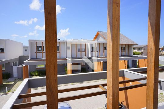 Suíte - vista de casa de condomínio para alugar com 3 quartos, 120m² em Morro das Pedras, Florianópolis