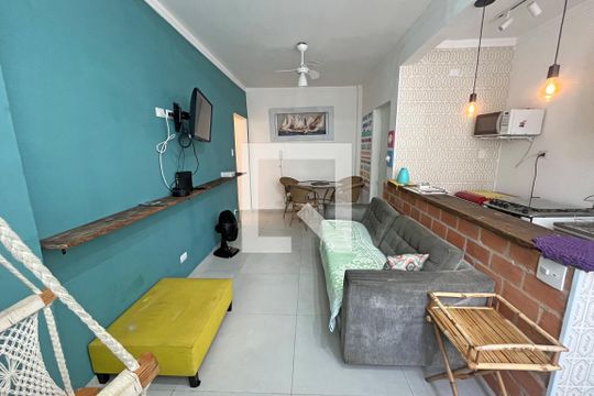 Apartamento para alugar com 1 quarto, 69m² em Aparecida, Santos